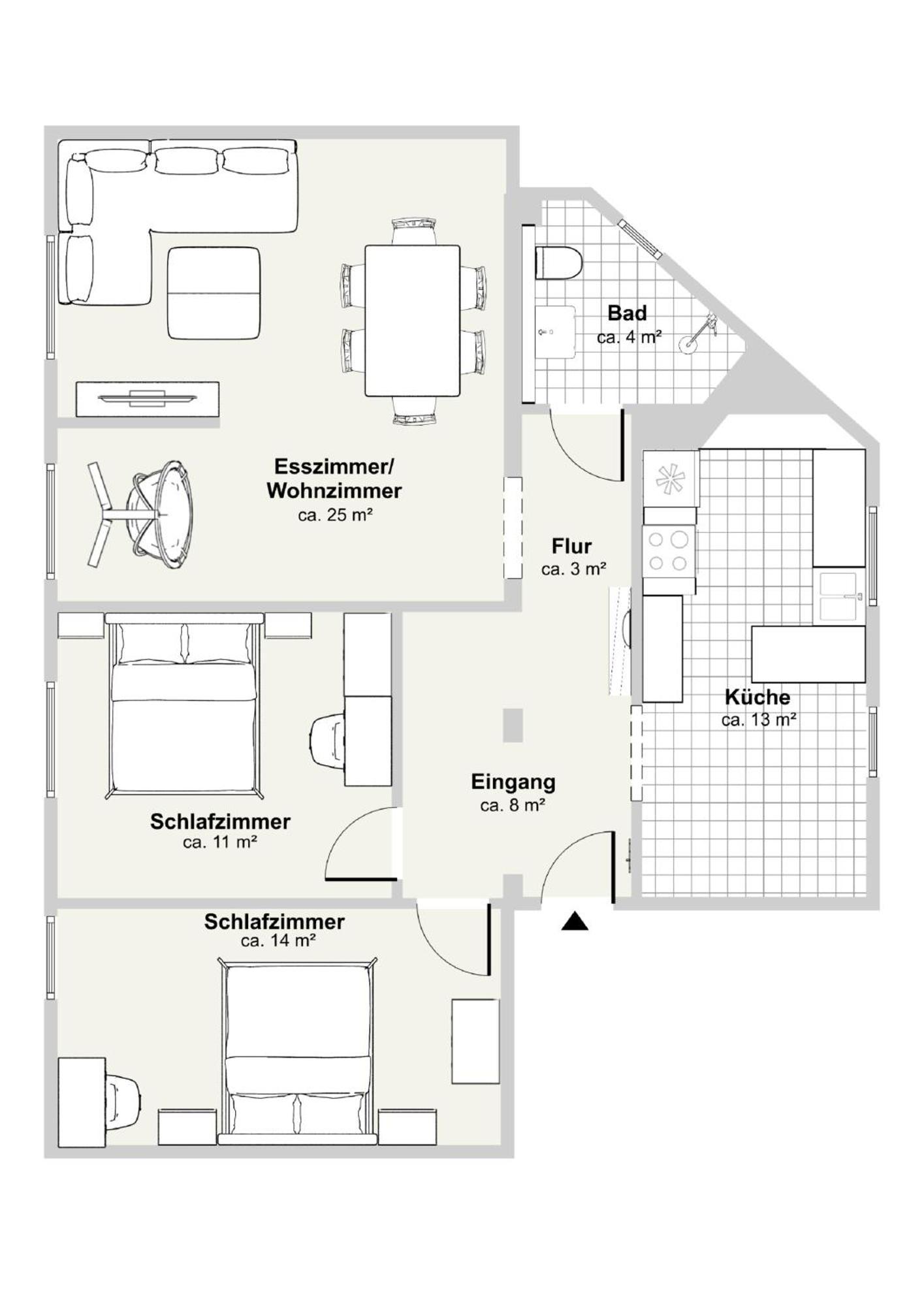 Maremar - City Design Apartment - 2 Schlafzimmer - Luxus Boxspringbetten - Kueche - Highspeed Wifi - Arbeitsplaetze Braunschweig Exteriör bild